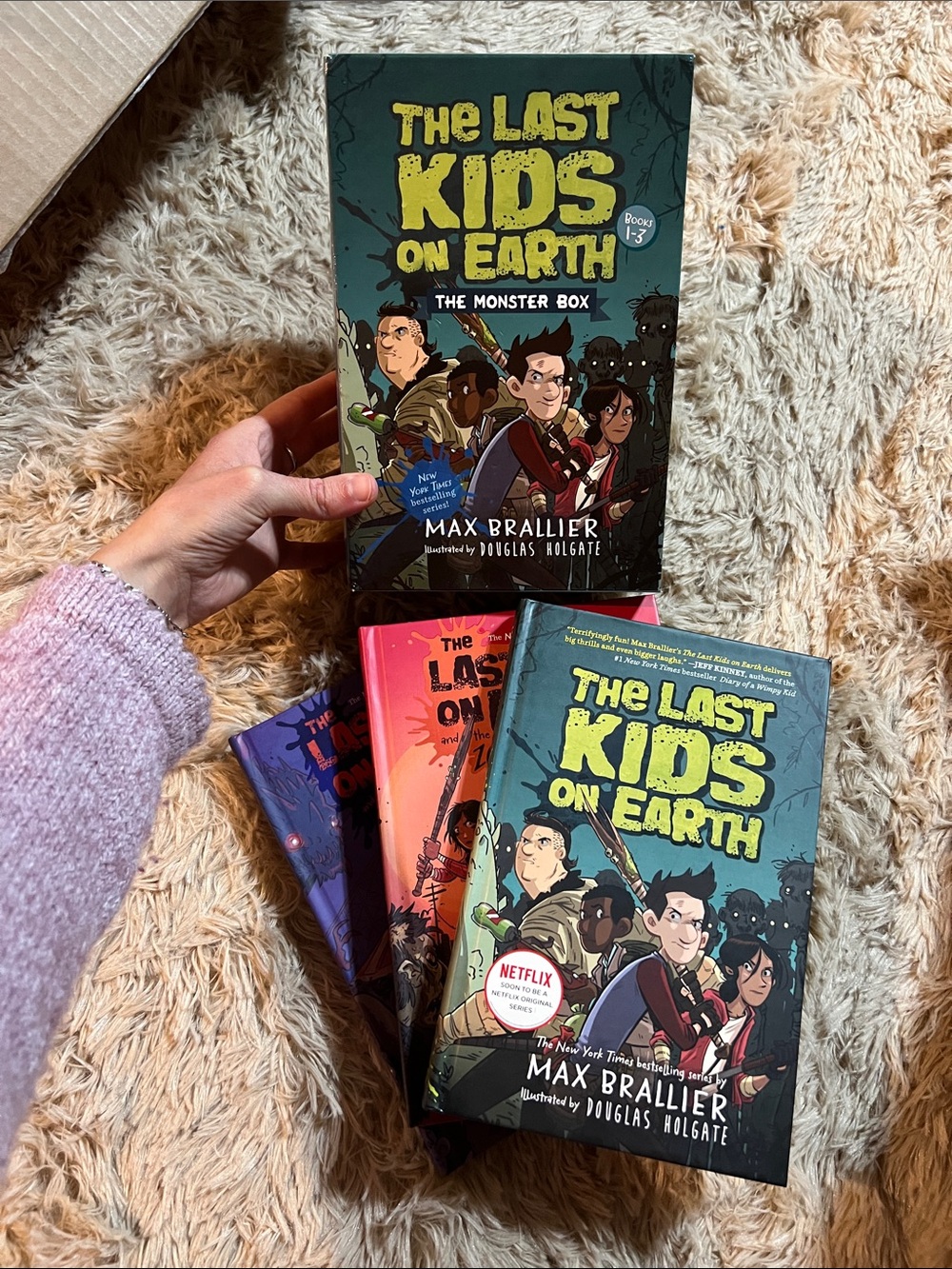 The Last Kids on Earth Box Set - 3 Hardcover Books / Max Brallier